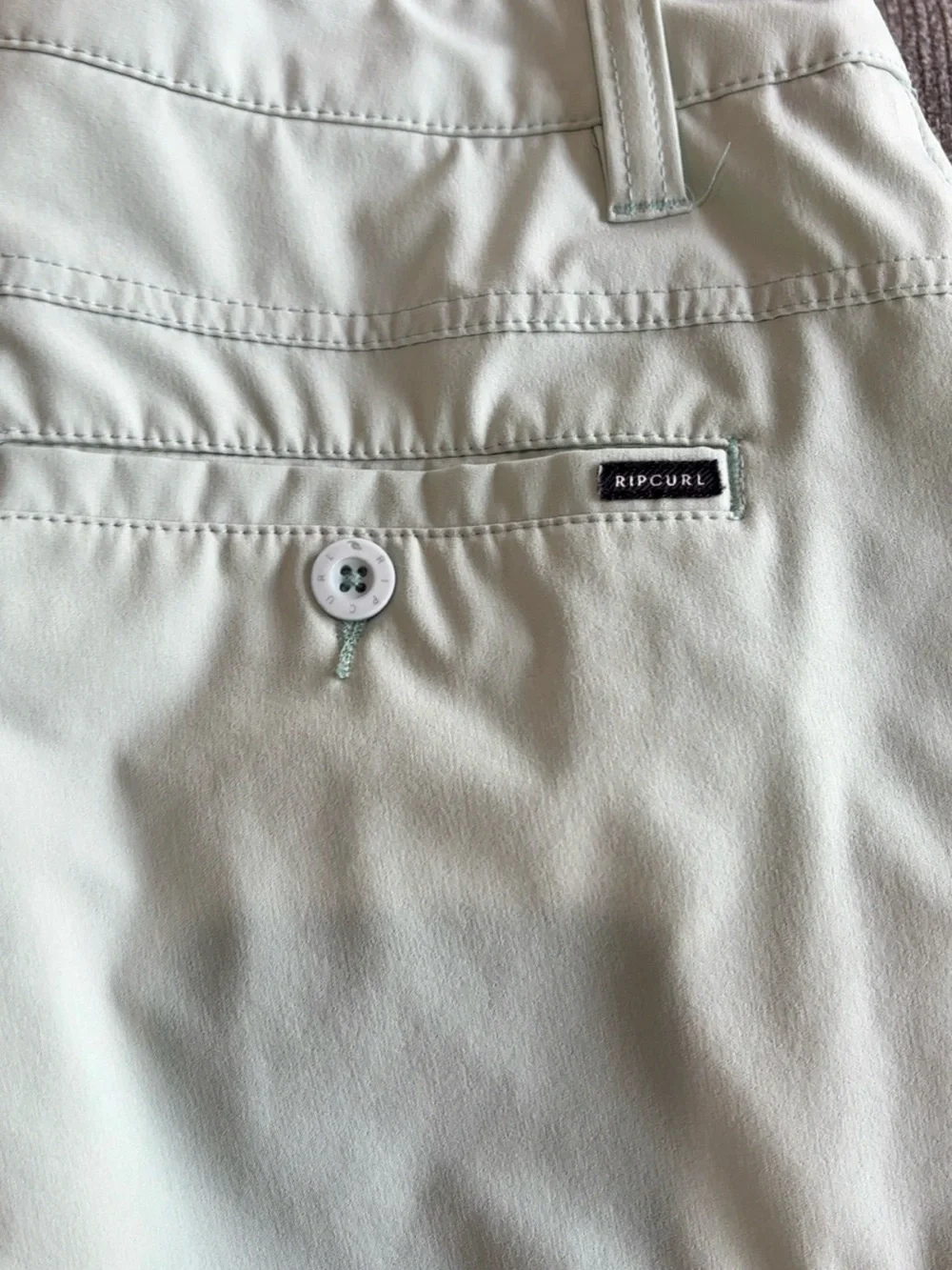 Rip Curl Light Mint Flat Front Performance Shorts